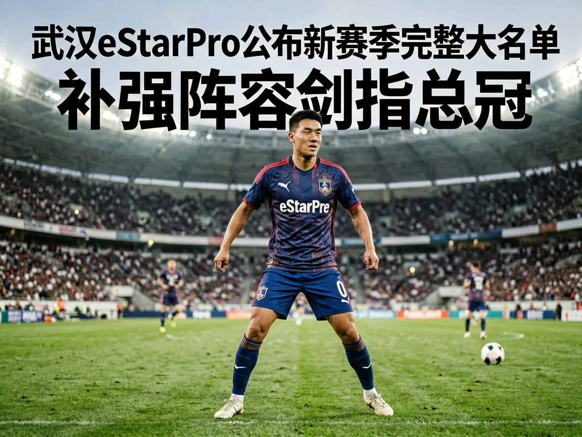 武汉eStarPro公布新赛季完整大名单补强阵容剑指总冠
